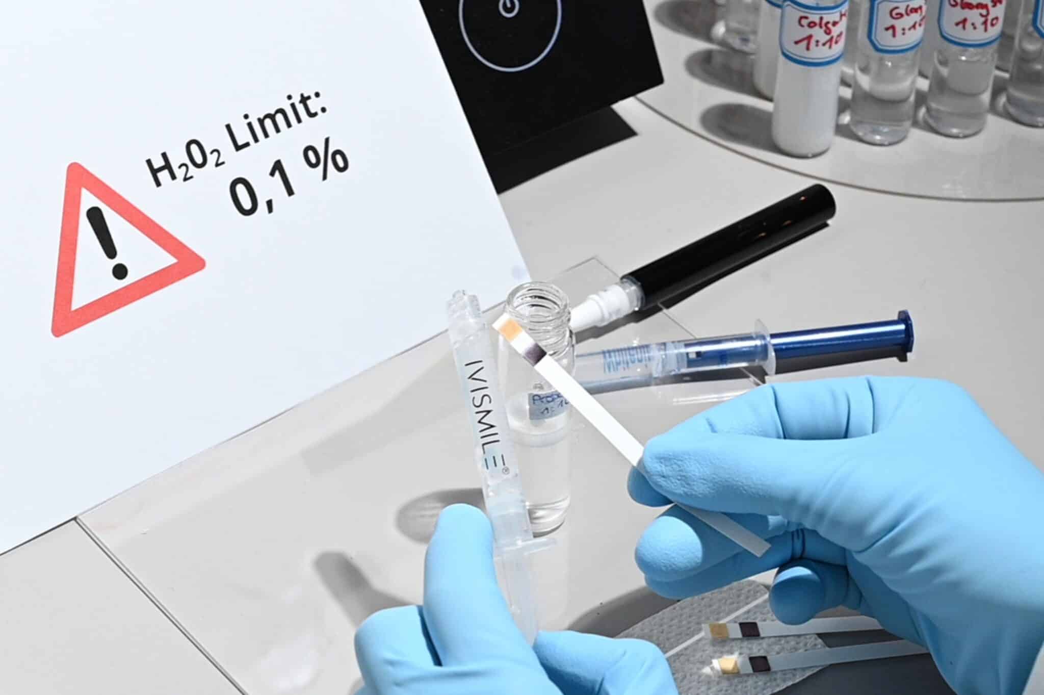 IVISMILE Gel mit positivem Peroxidtest