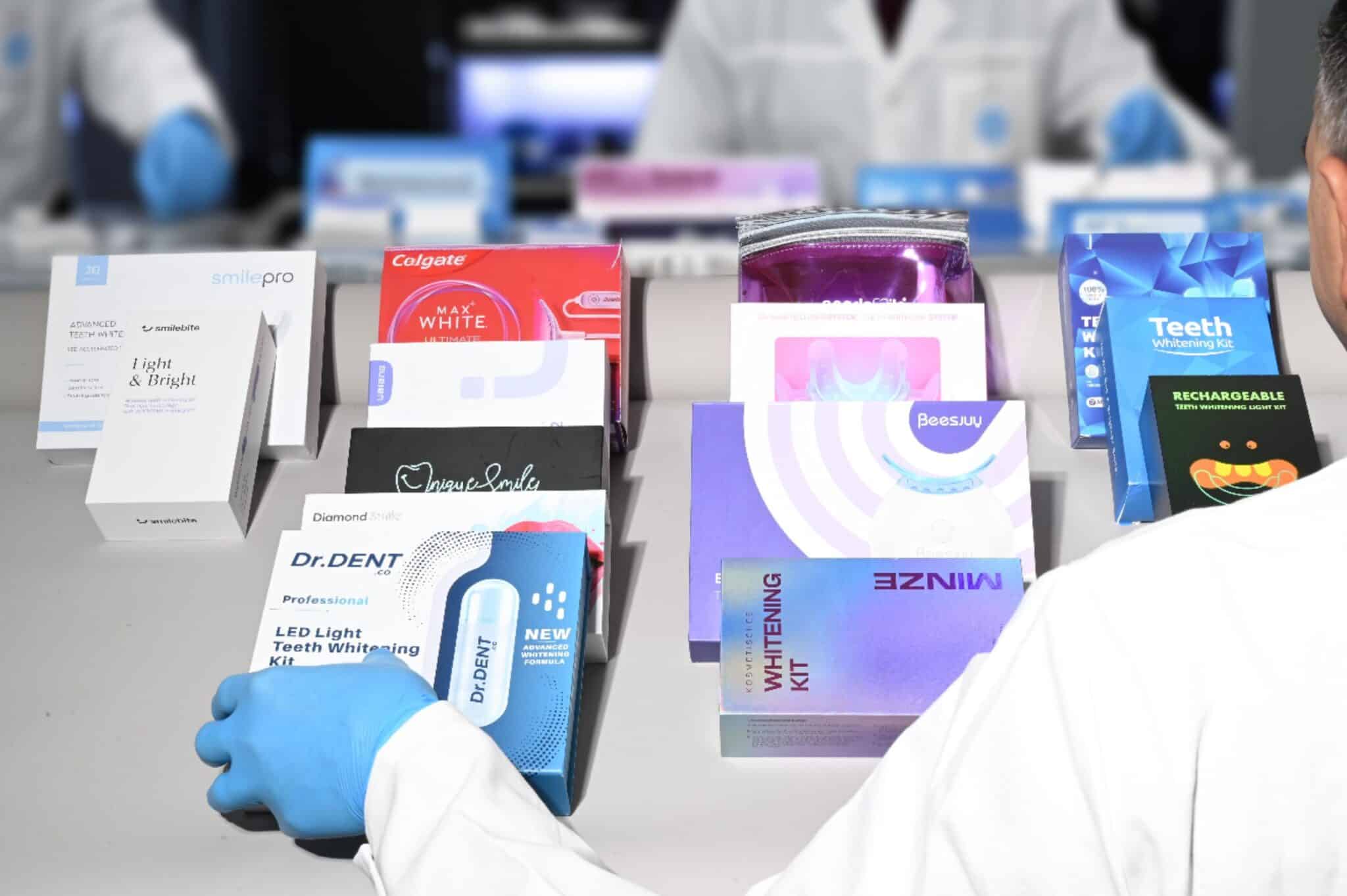 Zahnaufheller Sets im Test bei Dental Test Lab 2